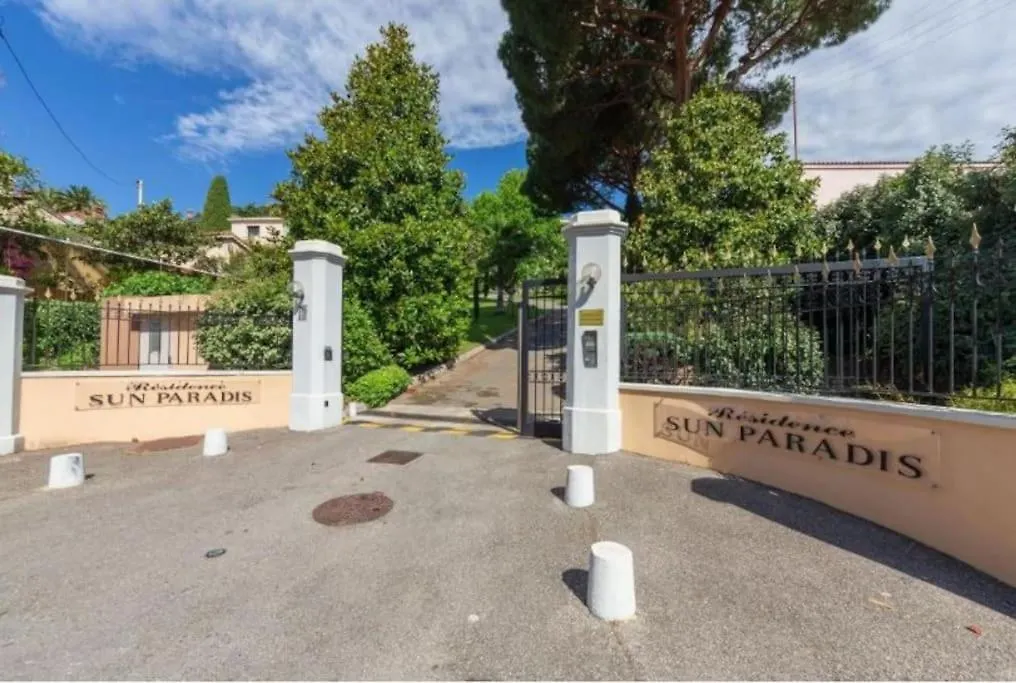 Residence De Luxe Sun Paradis, Studio Terrasse, Vue Mer Piscine Cannes