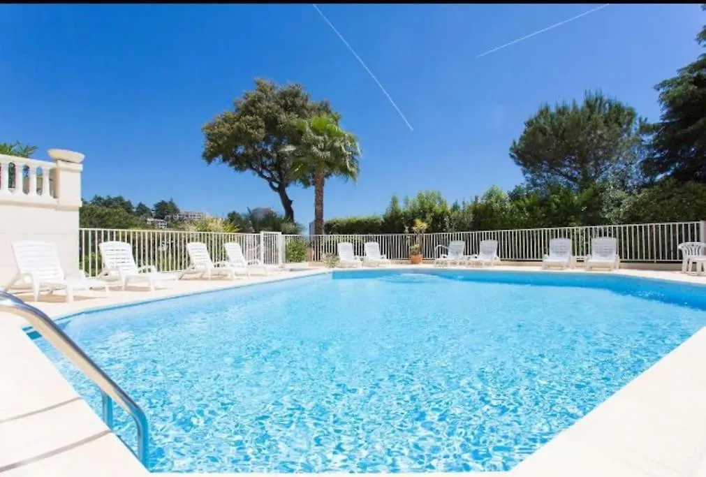 Residence De Luxe Sun Paradis, Studio Terrasse, Vue Mer Piscine Cannes